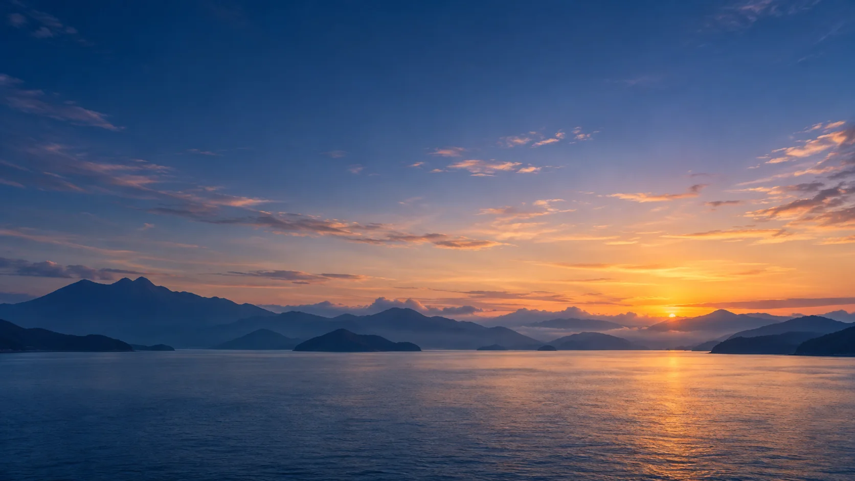 山海日出全景